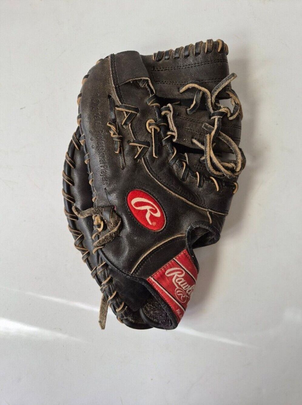Rawlings RFMDCT Vintage Black Leather Glove Baseball Softball Mitt Player Series